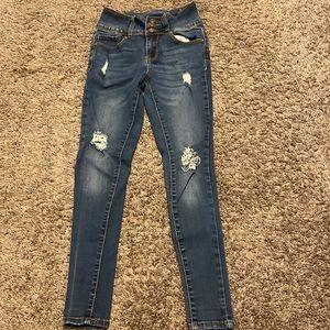 Womens ripped jeans